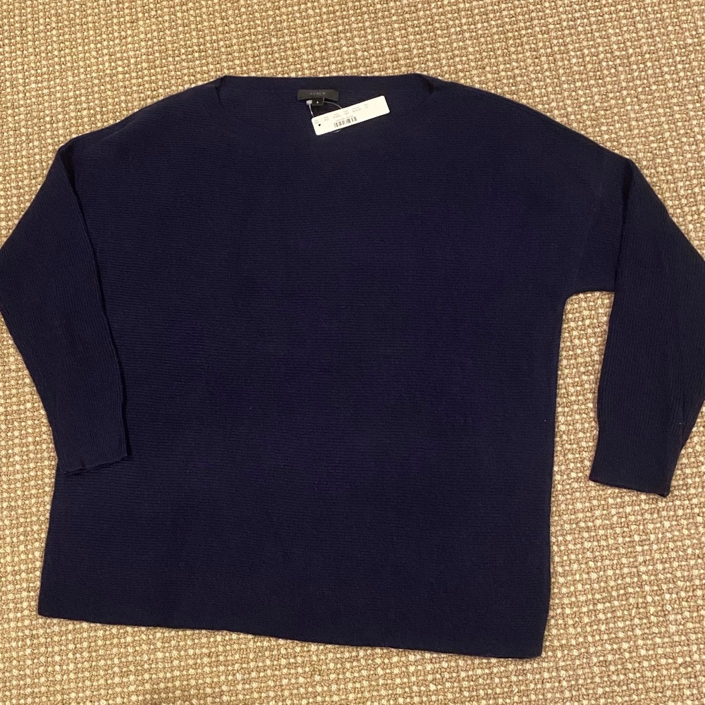 Navy Blue J crew sweater